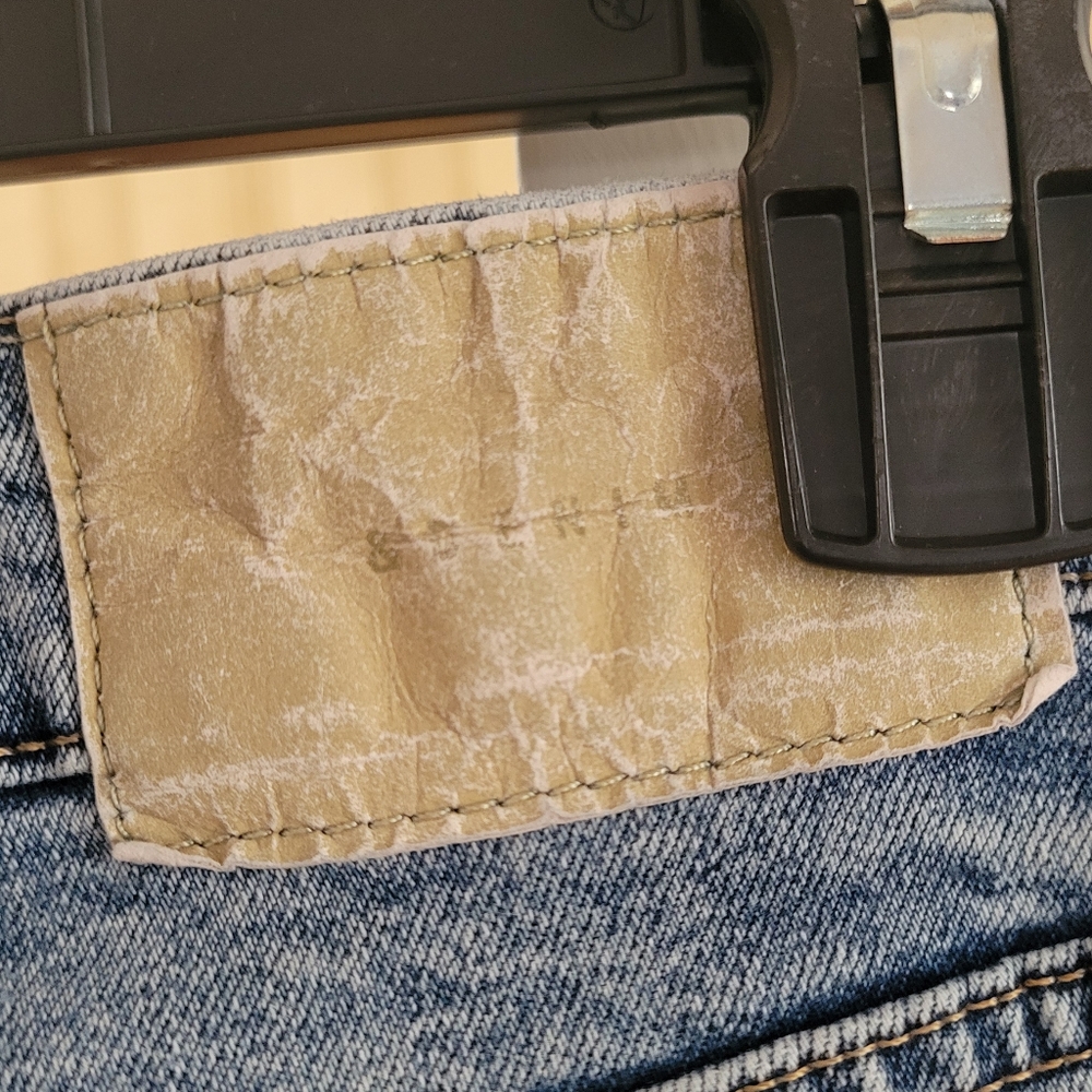 H&M & DENIM Blue Mom Jeans Ultra High Waist Size 6 - Picture 5 of 7